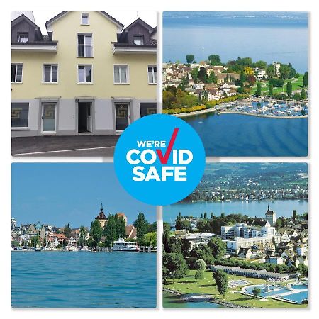 3 Doppelbett Business Apartment am Bodensee Arbon Exterior foto